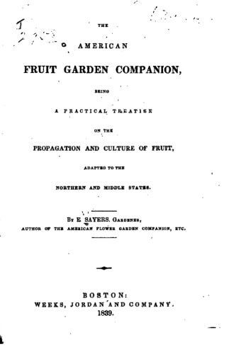 The American Fruit Garden Companion
