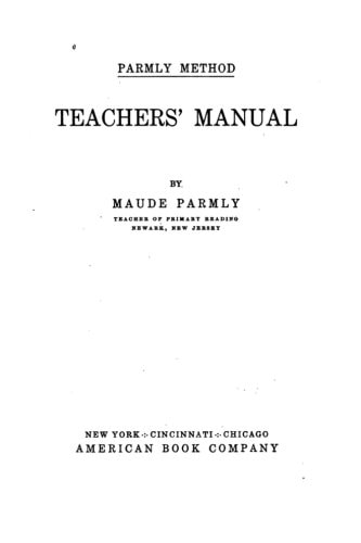 Parmly Method Teachers' Manual