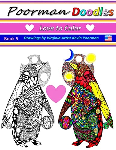 Poorman Doodles 5 Love to Color