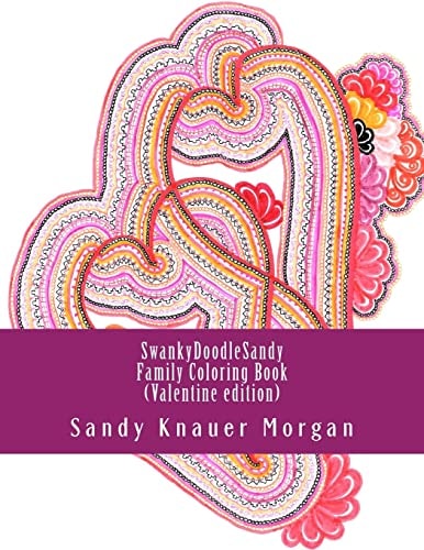 SwankyDoodleSandy Family Coloring Book Valentine Edition