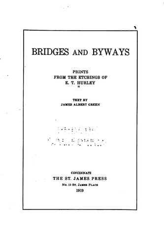 Bridges and Byways