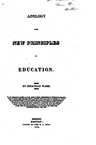 Apology for New Principles in Education