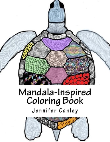 Mandala Inspired Coloring Book B Inspired
