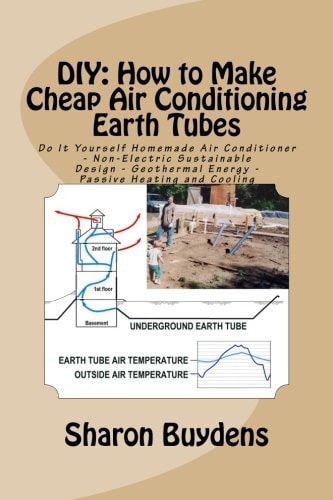 DIY: How to Make Cheap Air Conditioning Earth Tubes Do It Yourself Homemade Air Conditioner - Non-Electric Sustainable Design - Geothermal Energy - Passive Heating and Cooling