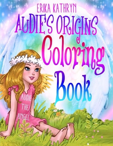 Audie the Angel: COLORING BOOK Audie's Origins