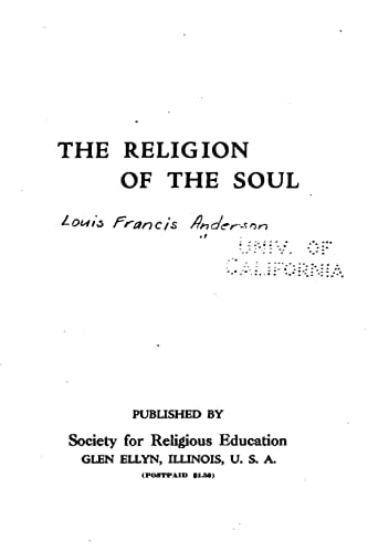 The Religion of the Soul