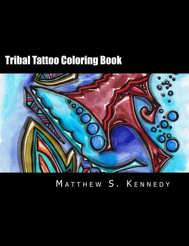 Tribal Tattoo Coloring Book