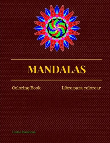 Mandalas Coloring Book - Libro Para Colorear