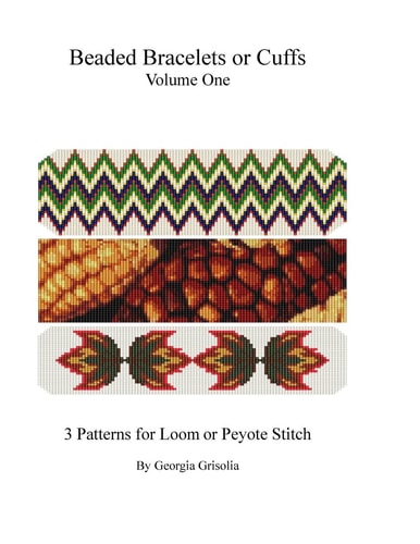 Beaded Bracelets Or Cuffs Beading Patterns by GGsDesigns