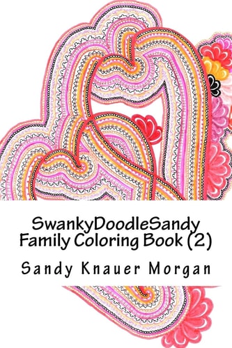 SwankyDoodleSandy Family Coloring Book (2) Valentines Edition Smaller