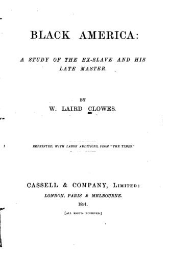 Black America, a Study of the Ex-Slave and His Late Master