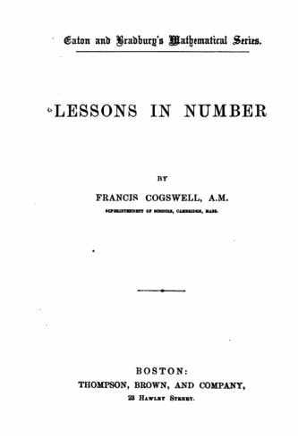 Lessons in Number