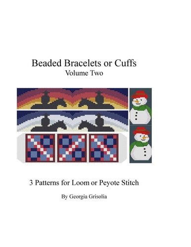 Beaded Bracelets Or Cuffs Volume Two Beading Patterns by GGsDesigns