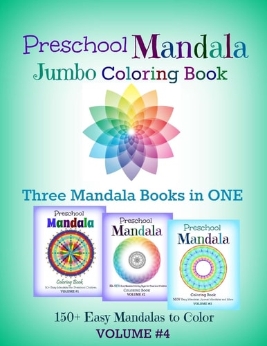 Preschool Mandala JUMBO COLORING Book