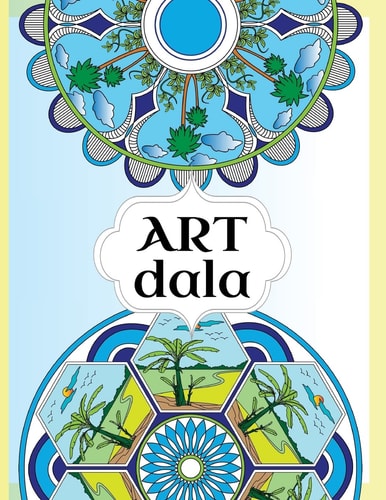 ArtDala-Mandala-Malbuch Für Erwachsene. 50 Entwürfe Friedvoller Bilder Zum Ausmalen. Ideal Um Entspannung Im Alltag Zu Finden. 50 Mandalas Kolorieren (Farbe Rein - Stress Raus