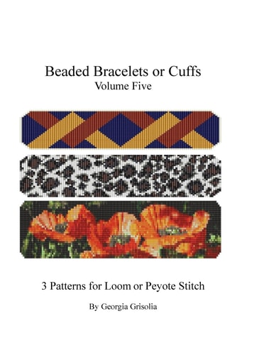 Beaded Bracelets Or Cuffs Bead Patterns by GGsDesigns