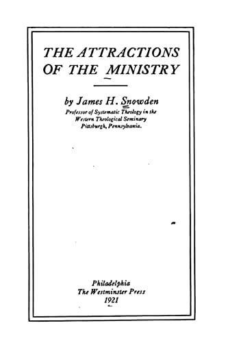 The Attractions of the Ministry