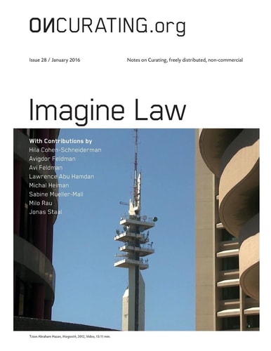 Oncurating Issue 28 Imagine Law
