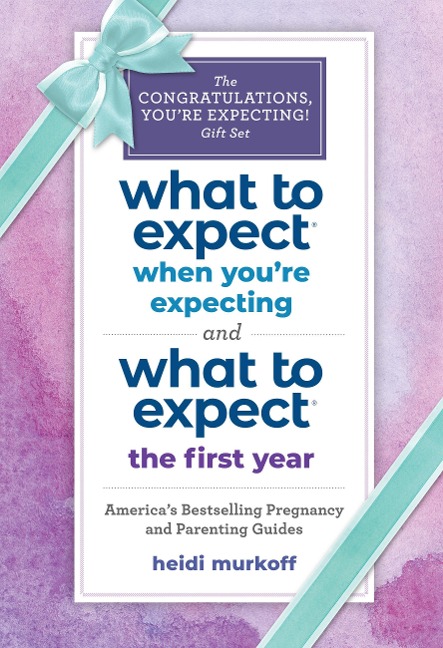 What to Expect: The Congratulations, You're Expecting! Gift Set New: (Includes What to Expect When You're Expecting and What to Expect the First Year)