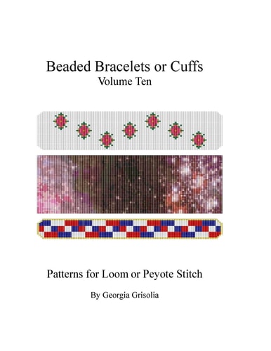 Beaded Bracelet Or Cuffs Bead Patterns by GGsDesigns