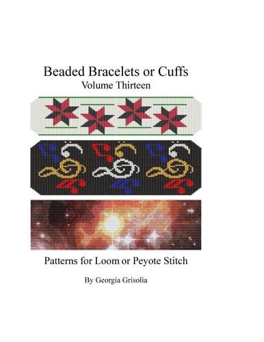 Beaded Bracelets Or Cuffs Bead Patterns by GGsDesigns