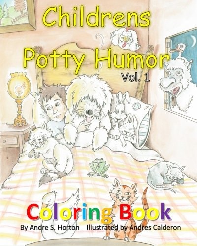 Childrens Potty Humor Vol. 1 Coloring Book