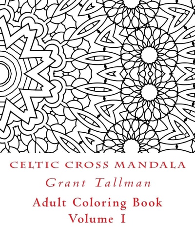 Celtic Cross Adult Coloring Book