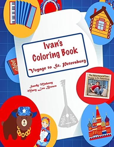 Ivan's Coloring Book Voyage to St. Petersburg