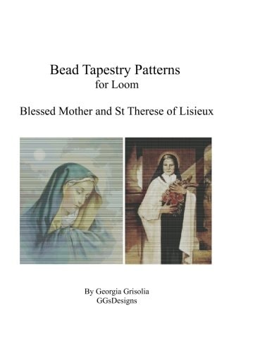 Bead Tapestry Patterns for Loom Blessed Mother and St Therese of Lisieux