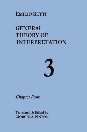 General Theory of Interpretation Chapter Four