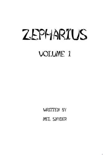 Zepharius: Volume 1