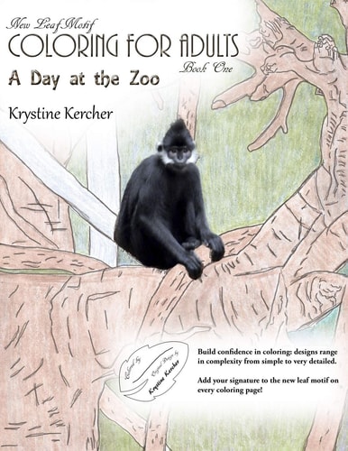 A Day At The Zoo Coloring for Adults