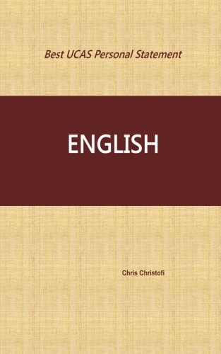Best UCAS Personal Statement English