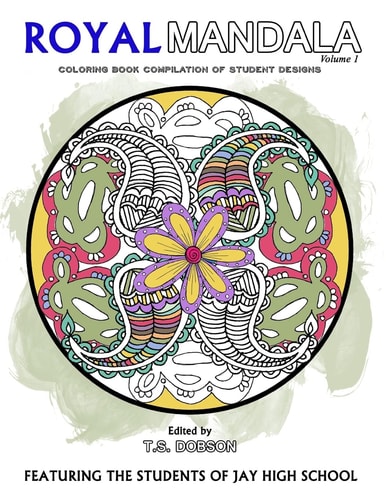 Royal Mandala Coloring Book Compilation of Student Designs