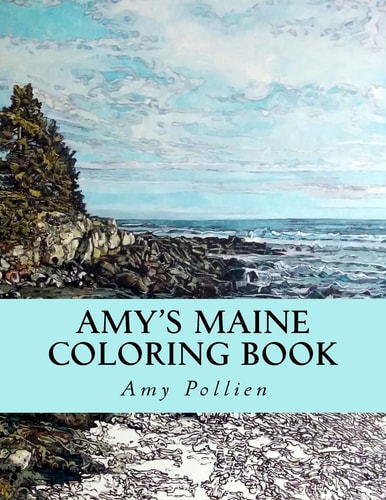 Amy's Maine Coloring Book Book 1, Houses and Environs