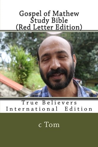 Gospel of Mathew Study Bible (Red Letter Edition)