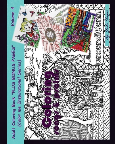 Coloring Psalms and Songs Color Me Inspirational "Volume 4"