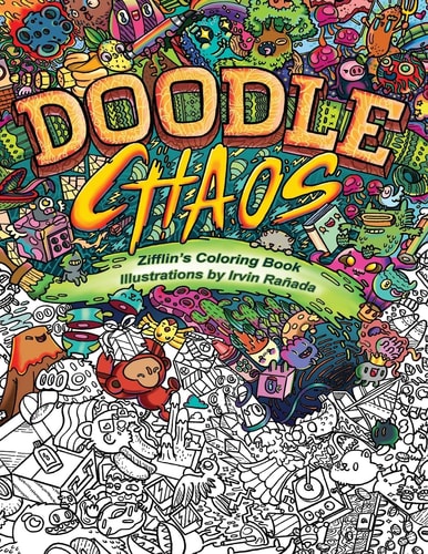 Doodle Chaos Zifflin's Coloring Book