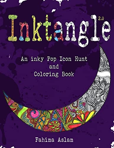 Inktangle 2. 0 An Inky Pop Icon Hunt and Coloring Book