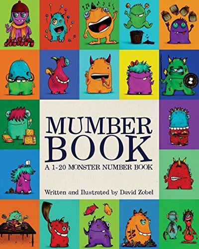 Mumber Book A 1-20 Monster Number Book