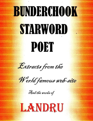 Bunderchook Starword Poet Trades of the Toadman