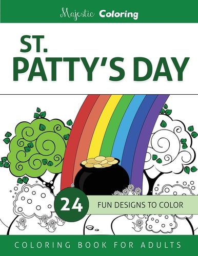 St. Patty's Day Coloring Book for Adults