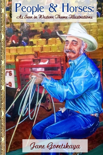 People & Horses As Seen in Western Theme Illustrations