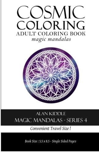Cosmic Coloring Magic Mandalas Series 4 Travel Series
