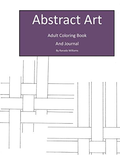 Abstract Art Adult Coloring Book