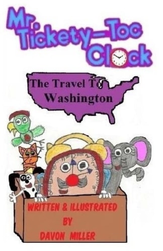 Mr.Tickety-Toc Clock The Travel to Washington