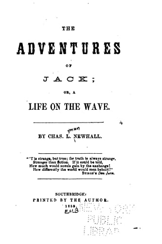 The Adventures of Jack, Or, a Life on the Wave