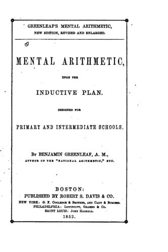 Mental Arithmetic Upon the Inductive Plan