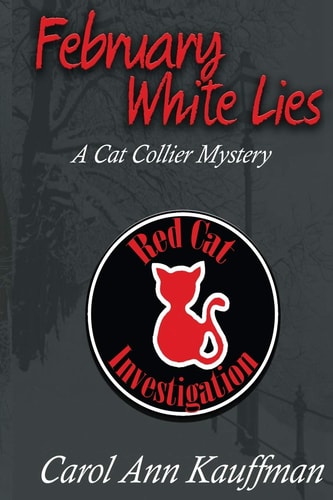 February White Lies A Cat Collier Mystery