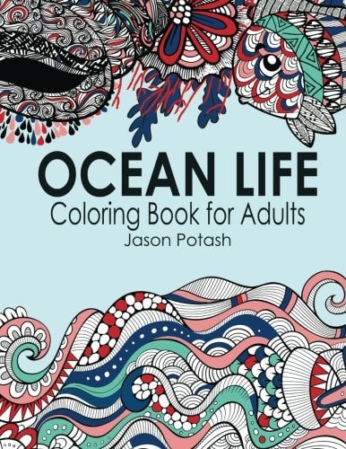 Ocean Life Coloring Book For Adults